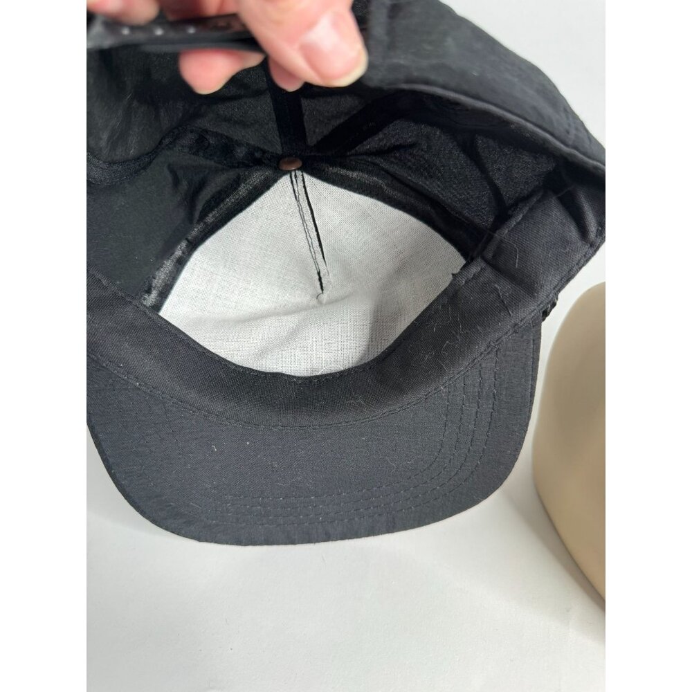 Army Logo Black Nylon Snapback Hat By Yupoong - Picture 9 of 16